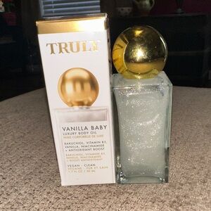 Truly vanilla baby luxury body oil